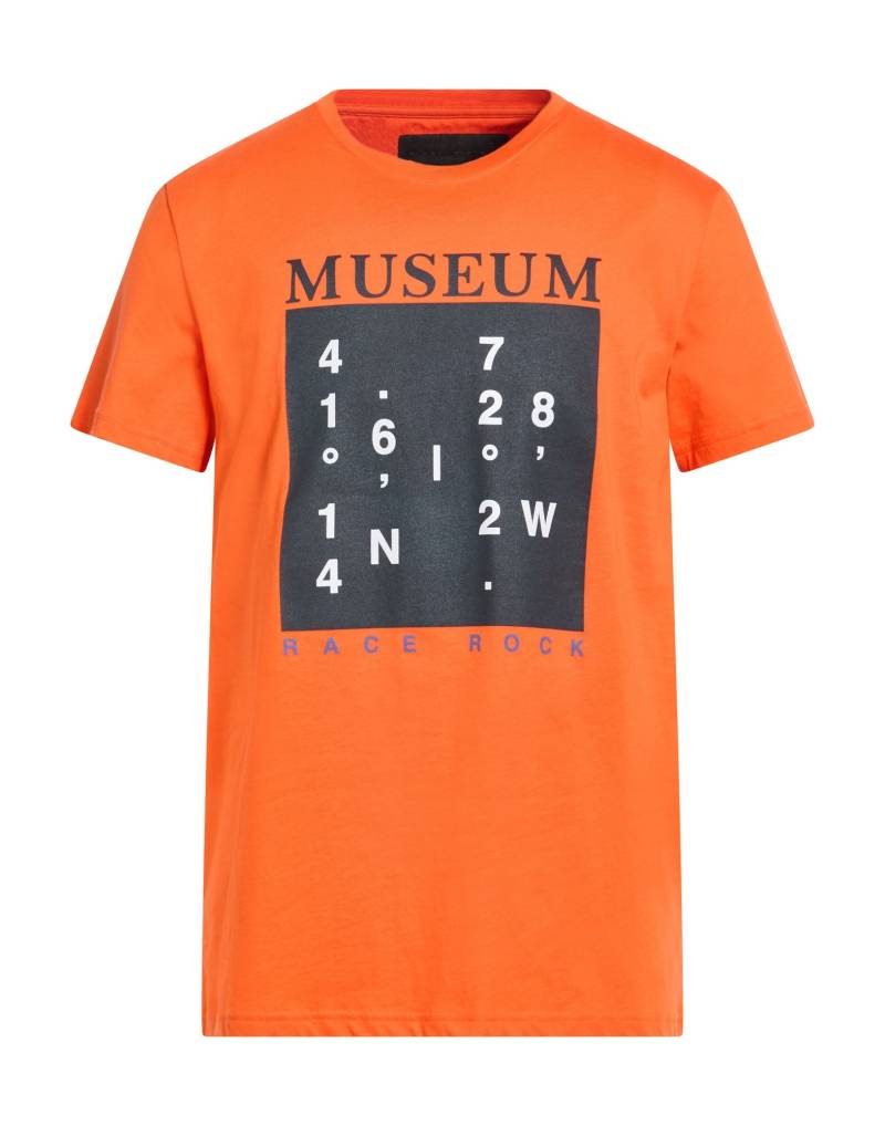 MUSEUM T-shirts Herren Tomatenrot von MUSEUM