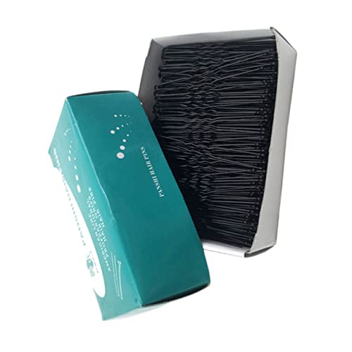 MUSISALY 500g U-förmige Haarnadeln Metall-haarspangen Für Frauen Stilvolle Haarschmuck Für Hochzeiten Und Partys Umweltfreundliche Glatte Haarclips Schwarz Praktische Haaraccessoires von MUSISALY