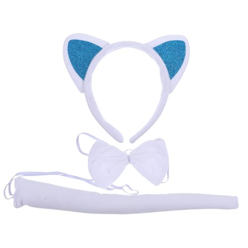 MUSISALY 1satz Katzenohren Haarreif Mit Tierkostüm Accessoires Für Halloween Cosplay Und Partys Weiche Leichte Und Bequeme Tierohren Für Erwachsene Für Tier-themenfeiern von MUSISALY