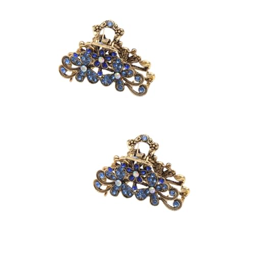 2 Stk Haarkralle Für Frauen Haar Sicher Clip Mini-clips Für Haare Haarspangen Küche Mit Dunstabzugshaube Badezubehör Haarschmuck Für Damen Krallenspangen Haarspange Fixieren MUSISALY von MUSISALY