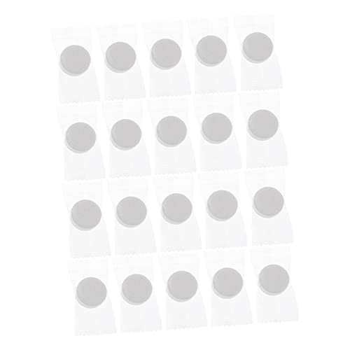 20st Komprimiertes Gesichtstuch Komprimierte Tücher Gesichtstücher Toilettenpapier Zum Wandern Camping-mini-handtuch Komprimierte Baumwollmünze Vliesstoff Aus Reiner Baumwolle Weiß MUSISALY von MUSISALY