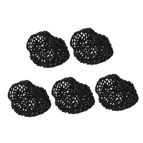 MUSISALY 5stücke Mesh Haar Net Stricken Snood Hut Net Damen Häkeln Haarnetz Zum Schlafen von MUSISALY