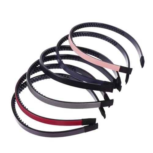 MUSISALY Modisches Pu-creolen-stirnband Für Frauen Und Mädchen Haargummi Haar-accessoires-set Zufällige Farbe von MUSISALY