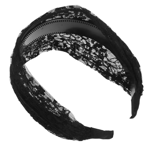 MUSISALY Breites -stirnband Für Damen Haaraccessoire Für Alltag Partys Und Fotoshootings Bequem Und Langlebig Modisches Design Schwarz von MUSISALY