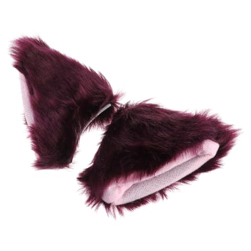 MUSISALY Plüsch-haarspange Mit Katzenohren Party-kopfschmuck Cartoon-katzenohren-haarnadel Bezaubernde Kopfbedeckung Für Kinder Und Erwachsene von MUSISALY