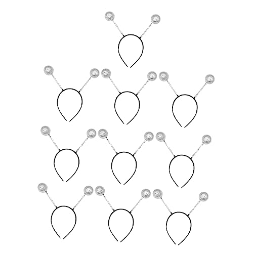 MUSISALY Modisches Haarband-set 10-teilig Frühlings-stirnbänder Damen Glänzendes Antennen-haarband Bequeme Passform von MUSISALY