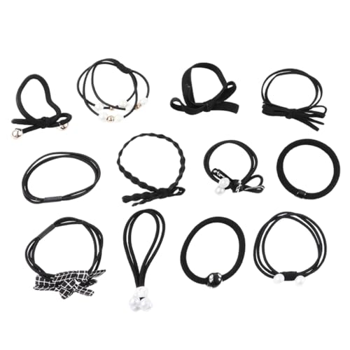 MUSISALY 1 Satz 12St Haargummi elastischer Haarring Perlenstirnbänder Armreifen für Damen Stretch-Armband haarband set haarband mit schleife armschlinge Haarbänder perlen haar seil MUSISALY 1 Satz 12St Haargummi elastischer Haarring Perlenstirnbänder Armreifen für Damen Stretch-Armband haarband set haarband mit schleife armschlinge Haarbänder perlen haar seil von MUSISALY