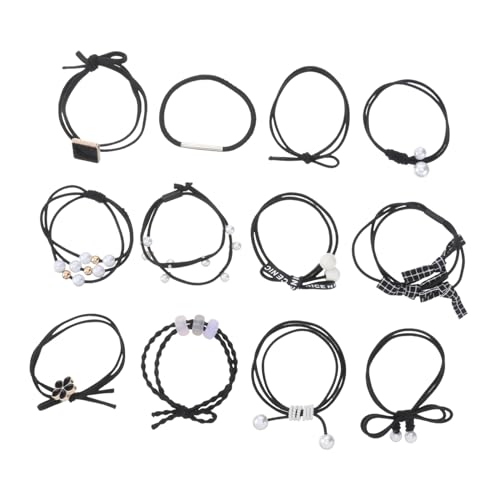 MUSISALY Elastische Haarband Mit Haarkreisen Aus Nylon Haarringen Und Haargummis Für Frauen Damen Und Mädchen Für Alltag Und Outfits von MUSISALY
