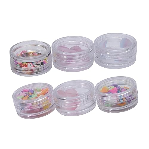 MUSISALY Aufkleber Maniküre-patches Aus Polymer-ton in Herz Und Sternform Bonbonfarben Diy-nagelkunst-zubehör von MUSISALY