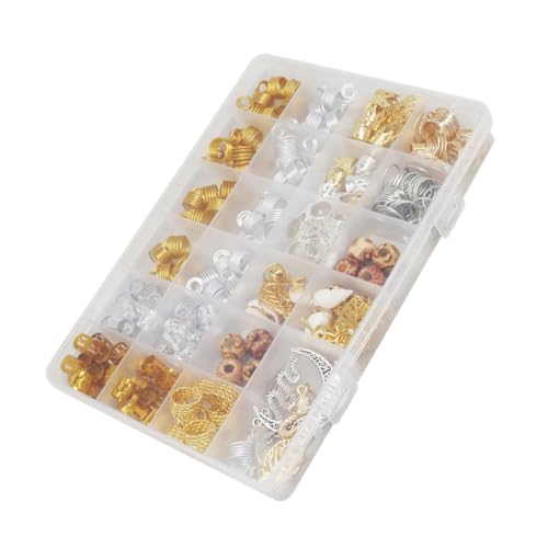 MUSISALY Dreadlock-ringe Metall Diy Haarmanschette Zopfring Kopfschmuck Für Zöpfe Und Dreadlocks von MUSISALY