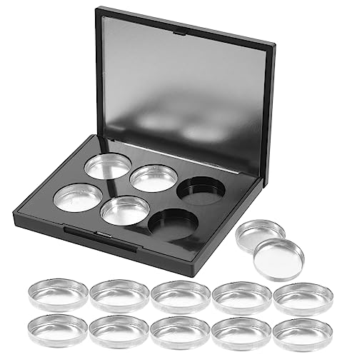 MUSISALY Leere Lidschattenbox Für Diy Nachfüllbarer Kosmetikspender Mit Runden Platten Reise Make-up Aufbewahrungsbehälter von MUSISALY