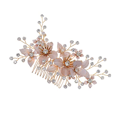 MUSISALY 1 Stück Anmutiger Kamm Süßer Brautschmuck Bezauberndes Haaraccessoire Kristallkamm Für Hochzeit Tanzparty Party Besonderen Anlass Foto-requisit von MUSISALY