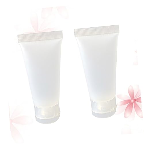 MUSISALY 10 Stück 50 Ml Nachfüllbare Reise-quetschflaschen Aufbewahrungsbehälter Für Shampoo Gesichtswasser Handcreme Körperlotion von MUSISALY