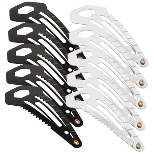 MUSISALY 10stücke -haarnadeln Multifunktionale Haarspangen Für Damen Und Herren Silber Schwarz Camping Wandern Klettern von MUSISALY