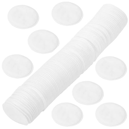 MUSISALY 100 Stück Make-up-entferner-pads Runde Gesichtspads Kosmetikpads Für Reisen Einweg-reinigungspads Für Haushalt von MUSISALY