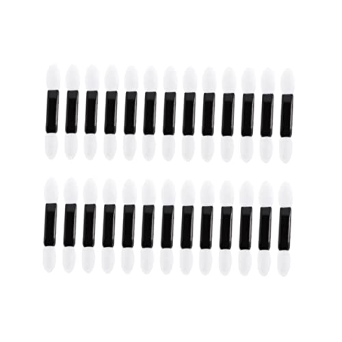 MUSISALY Doppelseitiger Lidschattenpinsel Mit Runden Pinselköpfen in Zwei Größen Für Präzises Auftragen Von Lidschatten Für Make-up von MUSISALY