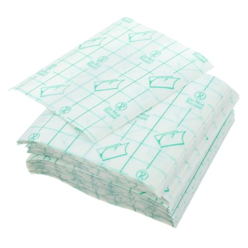 MUSISALY Make Up Handpaletten 100 Stück Einweg PU Film Papier für Flüssige Grundierung und Nagellack Mischpalette Kosmetik Zubehör für Professionelle Make Up Anwendung von MUSISALY