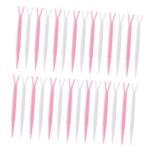 MUSISALY 100stücke Hautfreundliche Augenlid-aufkleber-y-gabeln Doppelfalt-augenlid-gabeln Kosmetik-tools Für Make-up-zubehör Zufällige Farbe von MUSISALY