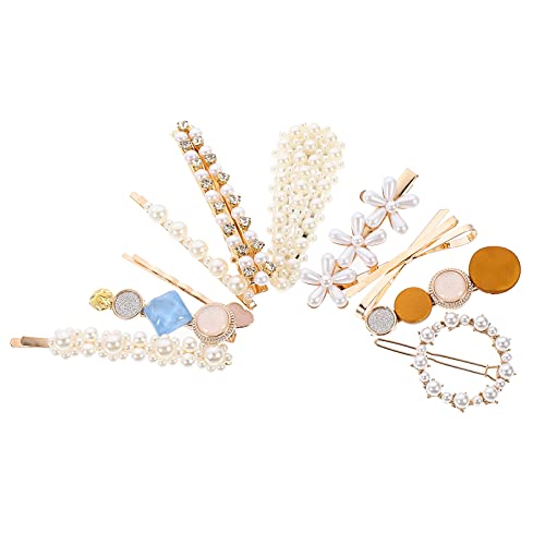 MUSISALY 10stücke Haarspange Mit Imitationsperlen Haarnadelclip Für Frauen Und Mädchen Haarzubehör Für Verschiedene Frisuren von MUSISALY