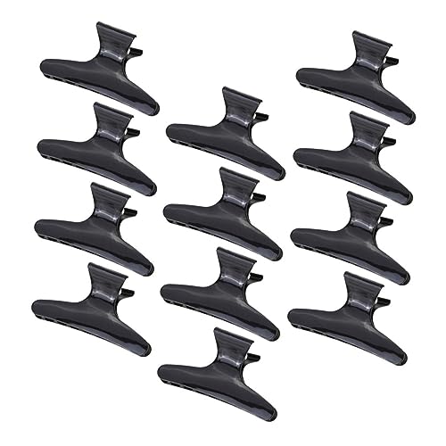 MUSISALY 12 Stück Schmetterlings-haarspangen Zum Anklipsen Von Ponyhaaren Für Frauen Salon-haarstyling-accessoire Mit Beweglichen von MUSISALY