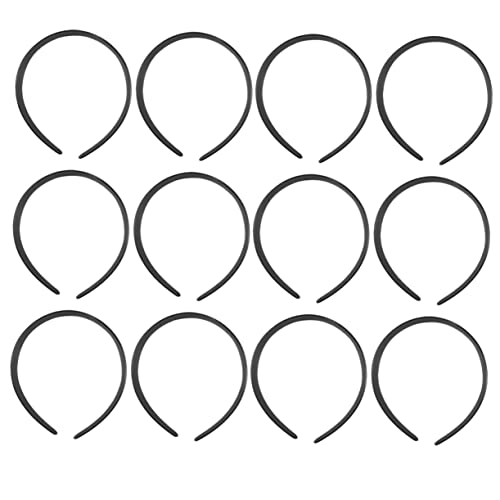 MUSISALY 12 Stück Haarbänder Für Mädchen Einfarbig Ohne Zähne Aus Kunststoff Stirnbänder Für Frauen Stirnband Display Haarband Haar-accessoires Einfarbiges Haar MUSISALY 12 Stück Haarbänder Für Mädchen Einfarbig Ohne Zähne Aus Kunststoff Stirnbänder Für Frauen Stirnband Display Haarband Haar-accessoires Einfarbiges Haar von MUSISALY