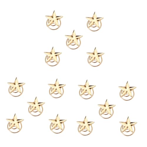 MUSISALY 15 Stk frauen spiralförmige haare Mond Haarschmuck Sternhaarnadel Haarnadeln wirbeln Stern schneidet Haare Haarspangen Haarklammer Spiralclip Frauen Haarnadel Golden von MUSISALY