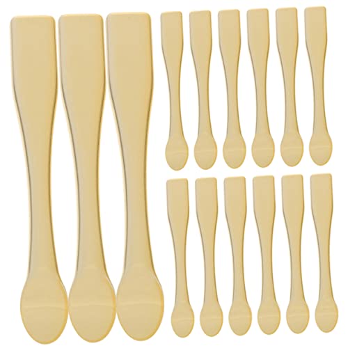 MUSISALY 15stücke Kosmetik Spatel Aus Kunststoff Creme Löffel Für Make-up Mit Augencreme-löffeln Praktisch Für Reise Und Hautpflege von MUSISALY