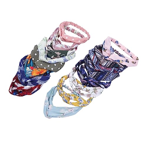 MUSISALY 16stücke Elastische Stirnbänder Mit Knoten Kreuz-stirnbänder Aus Chiffon Bedrucktes Haarband Für Yoga Und Sport MUSISALY 16stücke Elastische Stirnbänder Mit Knoten Kreuz-stirnbänder Aus Chiffon Bedrucktes Haarband Für Yoga Und Sport von MUSISALY