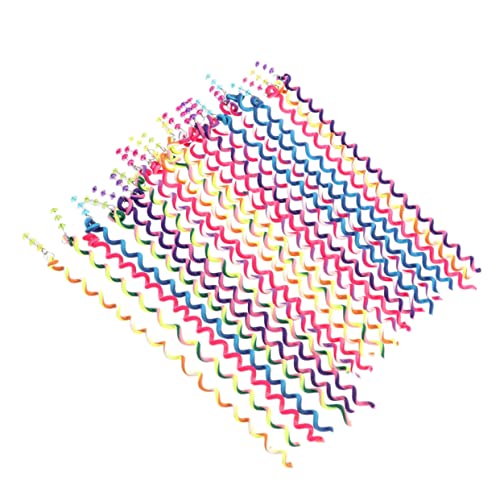 MUSISALY 18stücke Teiliges Regenbogen Haarspangen Und Lockenwickler Für Mädchen Kreative Haargestaltung Mit Clip-braider Für Bunte Frisuren Und Armbänder Für Mütter von MUSISALY
