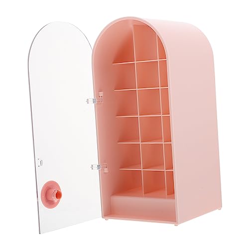 MUSISALY Lippenstift Organizer Mit Fächern Praktischer Aufbewahrungsbehälter Für Kosmetik Für Zuhause Geschäft Transparentes Design Robust Und Handlich von MUSISALY