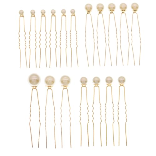 MUSISALY 18stücke Perlen Haarnadeln Braut Hochzeit Haar Schmuck Frauen Perlen Haarspangen Für Tänze Partys von MUSISALY
