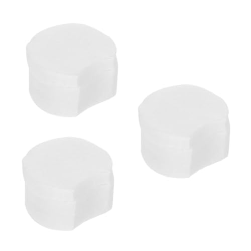 MUSISALY 1800 Stück Perlmuster-Make-up-Entferner Baumwolle Lidschatten-Reinigungspads Nagellackentferner make up remover pads abschminken pads Make-up-Pads aus Vliesstoff Vliesstoff-Pads von MUSISALY