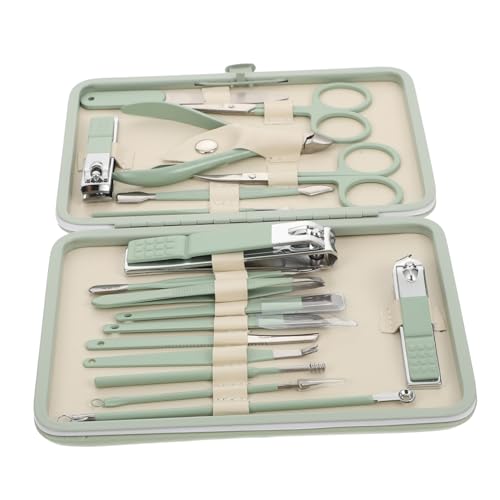 MUSISALY 18stücke Teiliges Maniküre Mit Nagelknipsern Für Männer Frauen Senioren Tragbar Und Praktisch von MUSISALY