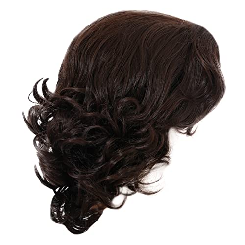 MUSISALY Herren Cosplay Perücke Stilvolle Synthetische Perücke Gekippter Für Party Halloween von MUSISALY