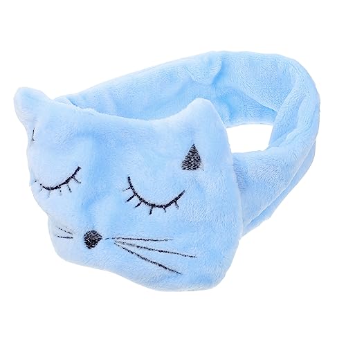 MUSISALY Elastisches Make-up-stirnband Aus Flanell Und Stoff Cartoon-design Haarband Zum Gesichtswaschen Home-stirnband von MUSISALY