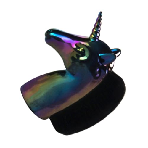MUSISALY 1stück Einhorn-pinsel Für Makeup Bunter Handgriff Kosmetikwerkzeug Für Frauen Und Mädchen Perfekter Puder Und Foundationpinsel Für Tägliche Und Professionelle Anwendungen von MUSISALY