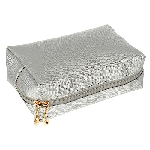 MUSISALY 1stück Handytasche Für Kosmetik Großer Kapazität wasserdichte Pu-Kosmetiktasche Eleganter Handpouch Für Damen Für Reisen Urlaub Und Alltag von MUSISALY