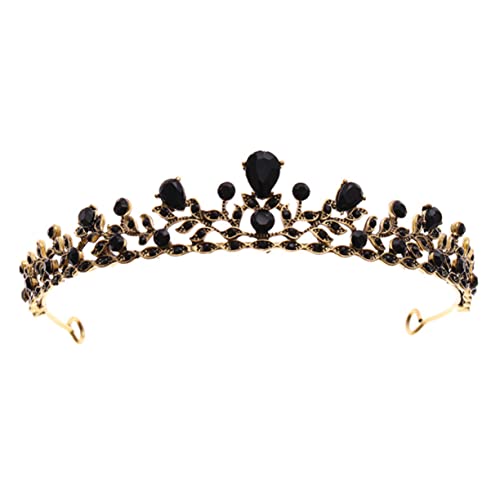 MUSISALY Hochzeitskrone Im Barockstil Brautkrone Kopfschmuck Tiara Elegante Kopfbedeckung Für Besondere Anlässe von MUSISALY