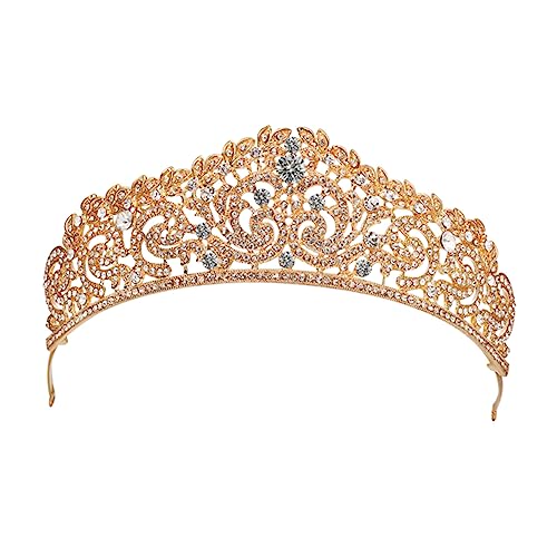 MUSISALY Hochzeitskrone Für Damen Romantischer Haarreif Funkelnde Tiara Schmuck-kopfschmuck Für Partys Und Hochzeiten von MUSISALY