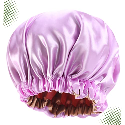 MUSISALY Schlafmütze Für Damen Elastische Mobcap Für Die Nacht Schlafmütze Mit Haarrückhaltung Geeignet Für Chemotherapie-patienten von MUSISALY