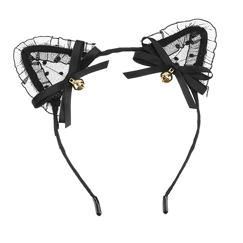 MUSISALY Performance-haarreif Für Party Festival-kopfschmuck Mit Katzenohren Fotografie-requisite Schwarz Langlebiges Party-haardeko von MUSISALY