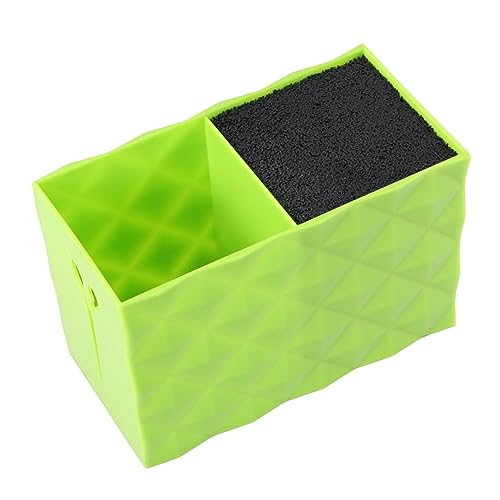 MUSISALY 1stück Scherenhalter Aufbewahrungsbox Für Friseurscheren Haarschneidewerkzeuge Praktischer Organizer Grün Rutschfeste Und Große Kapazität Für Friseure Und Zuhause von MUSISALY