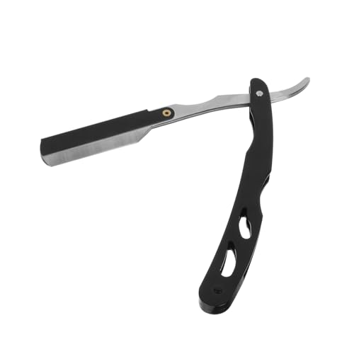MUSISALY 1stück Vintage Handrasierer Aus Edelstahl Für Präzises Rasieren Robuste Konstruktion Für Bartpflege Und Haarschnitt Praktischer Friseurbedarf von MUSISALY