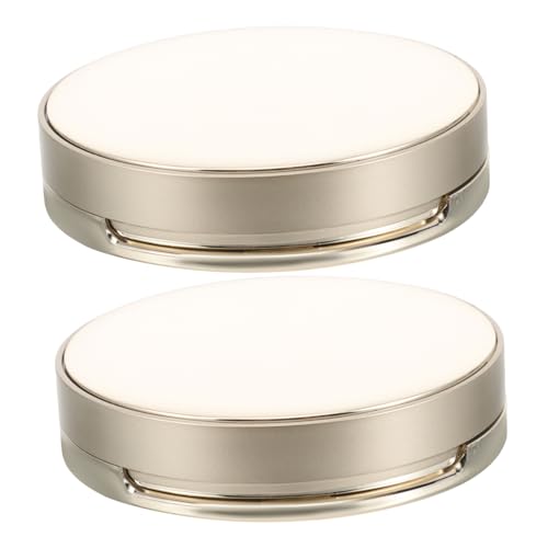 MUSISALY Nachfüllbare Boxen Leere Kissen Foundation Fall Compact Puff Box Reisegröße von MUSISALY