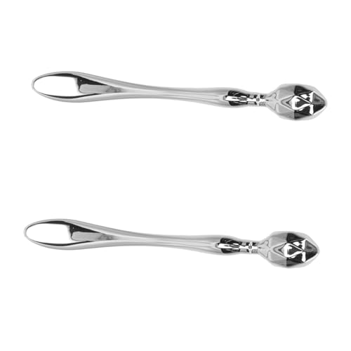 MUSISALY 2stücke Gesicht Creme Massage Stangen Auge Massage Löffel Zinklegierung Gesichtsmassagelöffel Salonbedarf Praktisch Multifunktional von MUSISALY