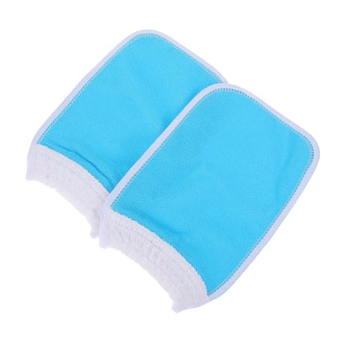 MUSISALY 2 Stück Peeling-handschuhe Zum Baden Körperpeeling-handtücher Naturmaterial Reisen Und Camping Geeignet von MUSISALY