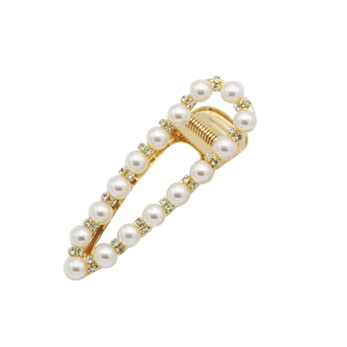 MUSISALY 2 Stück Perlen Haarspangen Für Damen Elegante Haaraccessoires Mit Kunstperlen Ideal Für Hochzeiten Und Brautschmuck Rutschfeste Haarklammern Für Feines Haar Und Besondere von MUSISALY