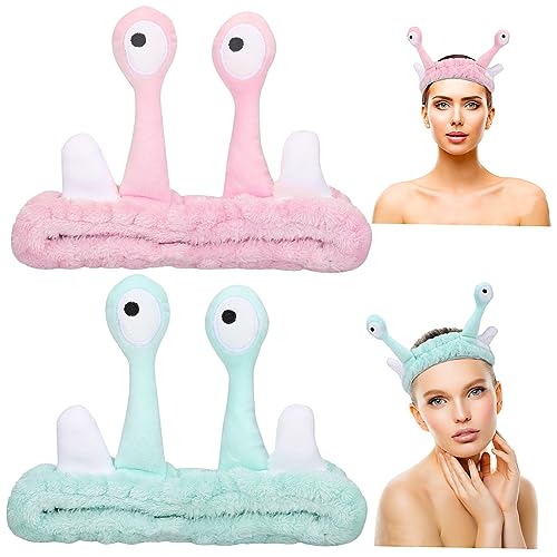 MUSISALY 2er Set Snail Makeup Haarband Für Gesichtswäsche Weiche Korallenfleece Tierkopfbedeckung Und Niedliche Haaraccessoires Für Frauen Und ädchen Beim Waschen Des MUSISALY 2er Set Snail Makeup Haarband Für Gesichtswäsche Weiche Korallenfleece Tierkopfbedeckung Und Niedliche Haaraccessoires Für Frauen Und ädchen Beim Waschen Des von MUSISALY