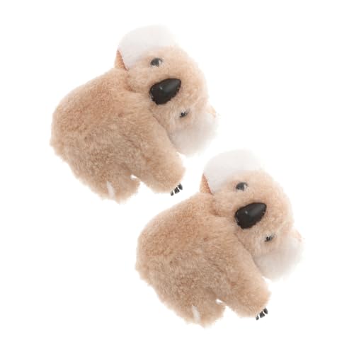 MUSISALY 2stücke Haarklammer Koala Haarspange Aus Stofftier Clip Für Pferdeschwanz-dekor Cartoon-haarnadel Haarspangen Für Mädchen Und Frauen Kopfbedeckung von MUSISALY