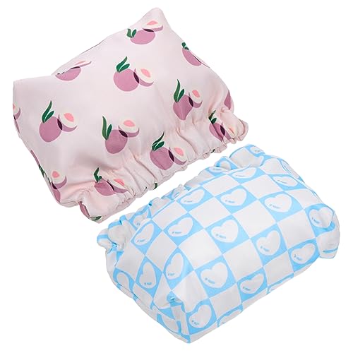 MUSISALY 2 Stück Tragbare Kosmetiktasche Für Damen Kleiner Schminktasche Aus Langlebigem Material Mit Reißverschluss Für Reisen Und Alltag Für Lippenstift Make up Essentials Und von MUSISALY